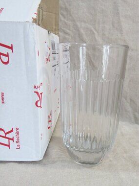NEW La Rochere Set of 6 Ouessant Ice Tea Glasses - Made in France